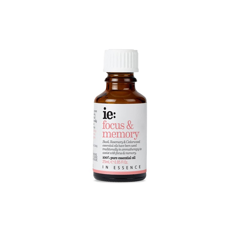 In Essence Focus & Memory Pure Essential Oil Blend 25