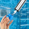 4 Pack Pool Ladder Bumper Plugs for Inground Pool Rubber