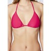 Chiemsee Women's Plain Bikini Top, Bright pink