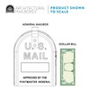 Architectural Mailboxes Admiral™ Rust-Proof Aluminum Metal Post Mounted Mail Box