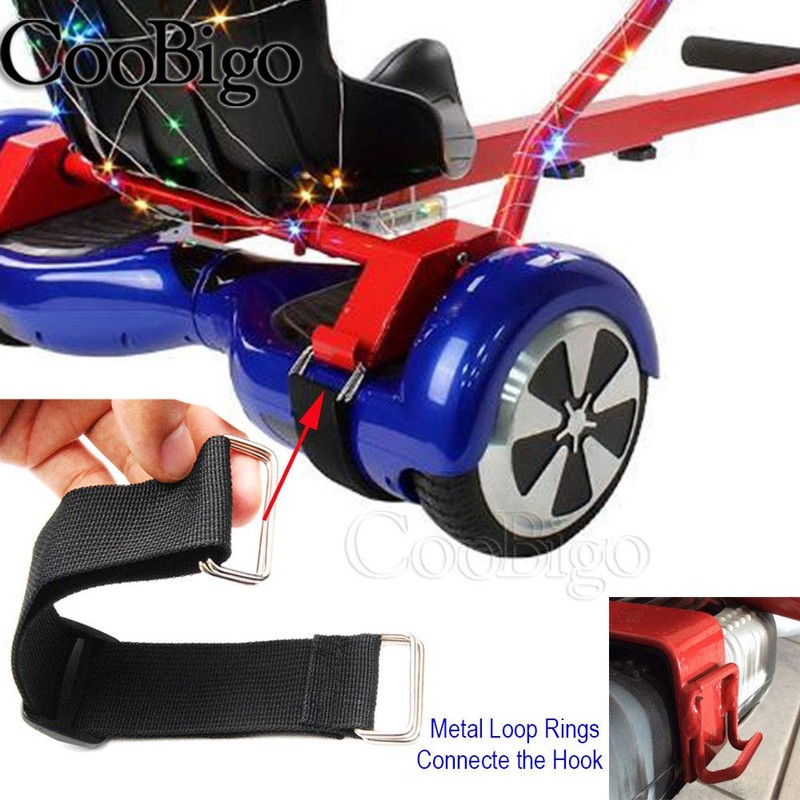 HoverKart Replacement Straps Adjustable with Tri-Glide Buckle Polypropylene PP Webbing