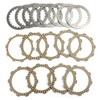 Topteng Clutch Plate Kit, Clutch Kit Disc Plates Steel &