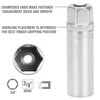 OEMTOOLS 22887 5/8 Spark Plug Socket, 3/8 Drive Magnetic Spark