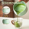 4Pcs Matcha Whisk Set， Matcha Set with Bamboo Matcha Whisk,