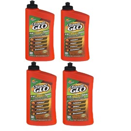 Orange Glo 4-in-1 Monthly Polish Hardwood Floor Fresh Orange Scent, 24.0 FL OZ - Pack of 4