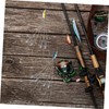 KOMBIUDA 3pcs Vivid Sinking Hooks for Salt Water Fishing Artificial