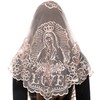 Bozidol Church Mantilla Catholic Veil: Our Lady of Guadalupe Embroidered