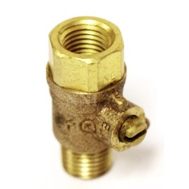 NNI 1/4" X 1/4" NPT - Lead Free Brass Test Cock - w/ Slot Backflow Preventer - PVB