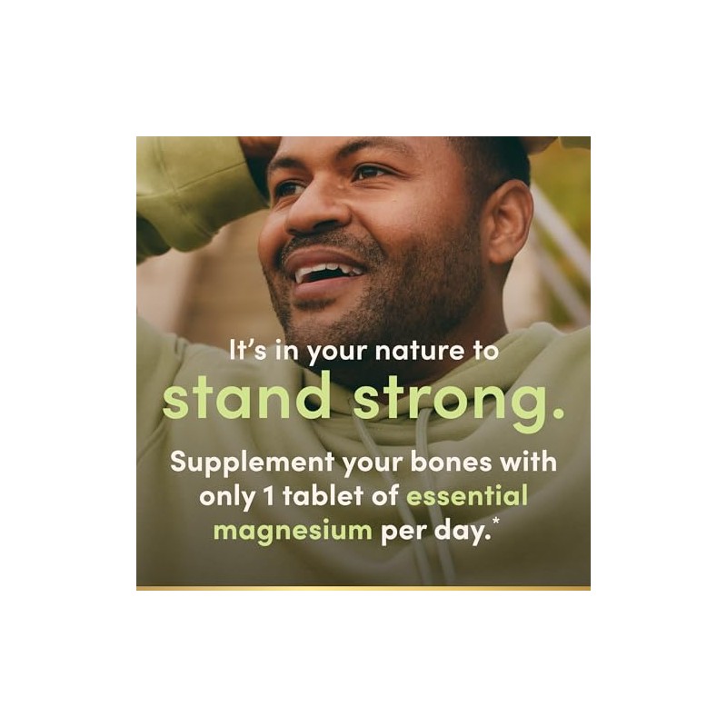 Natures Bounty Magnesium By Natures Bounty, 500mg Magnesium for Bone