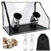 Dmnnlp Still Air Box, Mushroom Grow Tent with Angled Observation