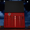 11-Piece Premium Metal Wizard Wand Set – Collector’s Edition |