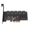 PCIe to SATA Adapter Card 5 Ports 5x16TB Fast Transmission