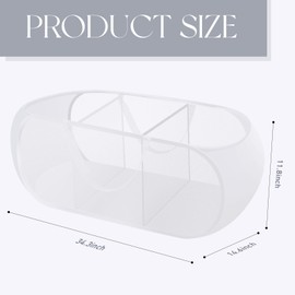 FACULX 2 Pack Collapsible Mesh Laundry Basket, 3 Compartments Popup Mesh Hamper with Handles, Pop Up Hamper for Laundry Room, Bathroom, Kids Room, College Dorm or Travel (white)