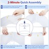 Drum Lamp Shades 1 Pack Easy Assembly Required, 13’’ W