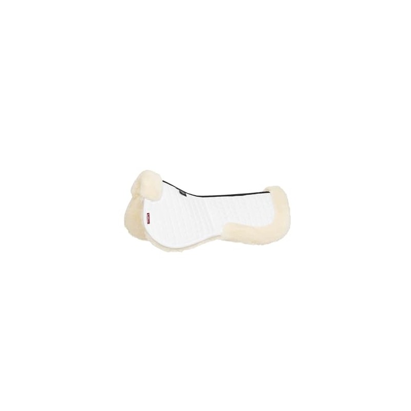 LeMieux Merino+ Half Pad - White/Natural Small