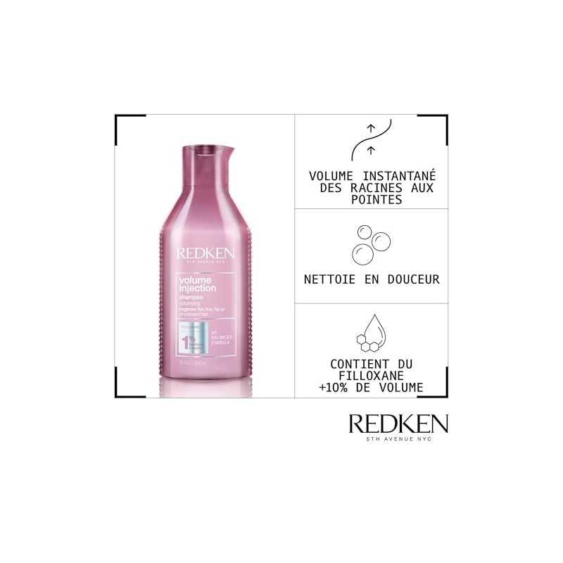 Redken Volume Injection Shampoo 1000 ml