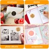 Thank You Round Stickers for Supporting My Small Business Adhesive