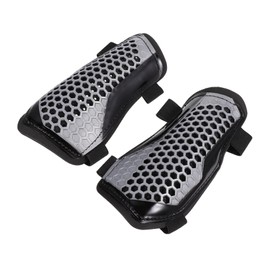 Abaodam 1 Pair Professional Soccer Shin Guards Adult Calf Protectors Breathable Comfortable Protective Gear for Football Injury Prevention Fit Grey