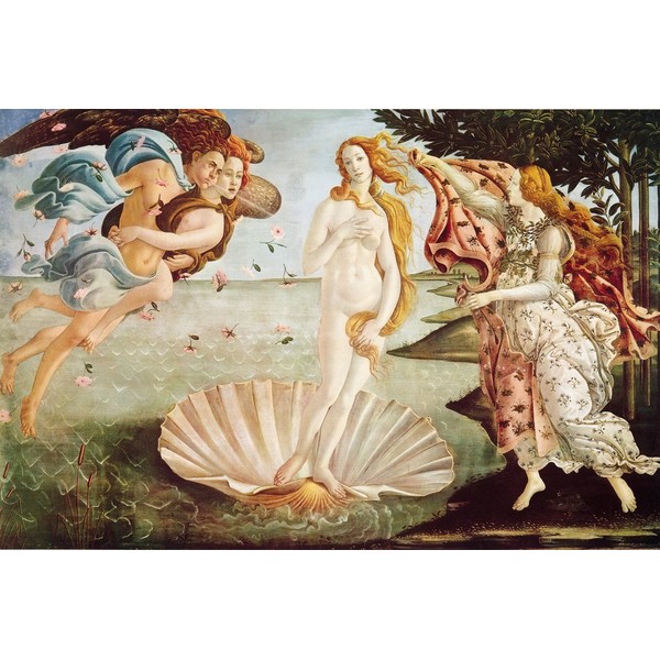 HUNTINGTON GRAPHICS Birth of Venus by Sandro Botticelli - Art Poster 24 x 36 inches