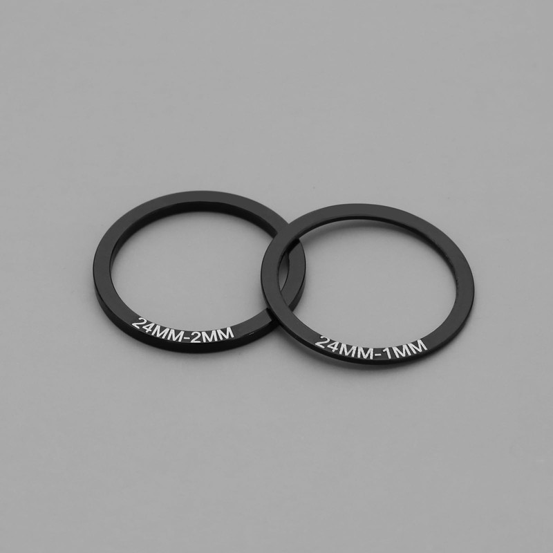 12pcs Bicycle Carrier Seal 24mm Bottom Spacer Bottom Bracket Washers