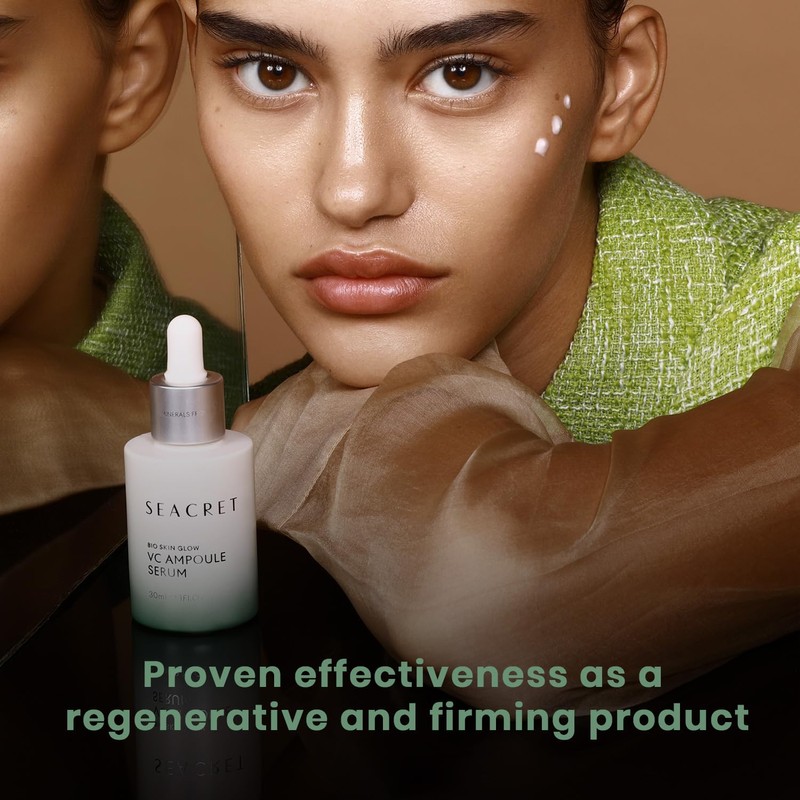 SEACRET Minerals Bio Skin Glow Face Serum, Concentrated Vitamin C