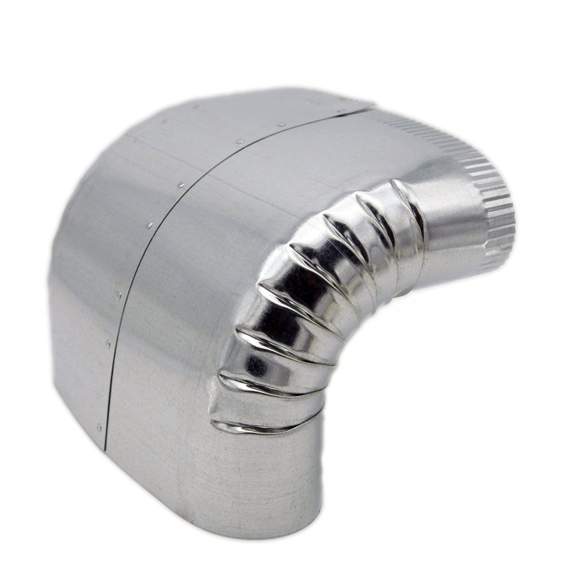 HVAC Premium Vertical Oval Elbow | Vertical Elbow Transition |
