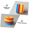 jojofuny 1set Fishing Snell Leader Rigs Spool Storage Accessories Eva