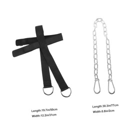 Mipcase 1Set Sports Neck Training Tool Neck Exerciser Strap for Fitness Portable Head Trainer for Balance and Strength for Home Gym and Outdoor Workouts