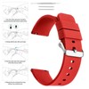 SBR-Trade Silicone Watch Bands ， Quick Release Premium Soft Rubber