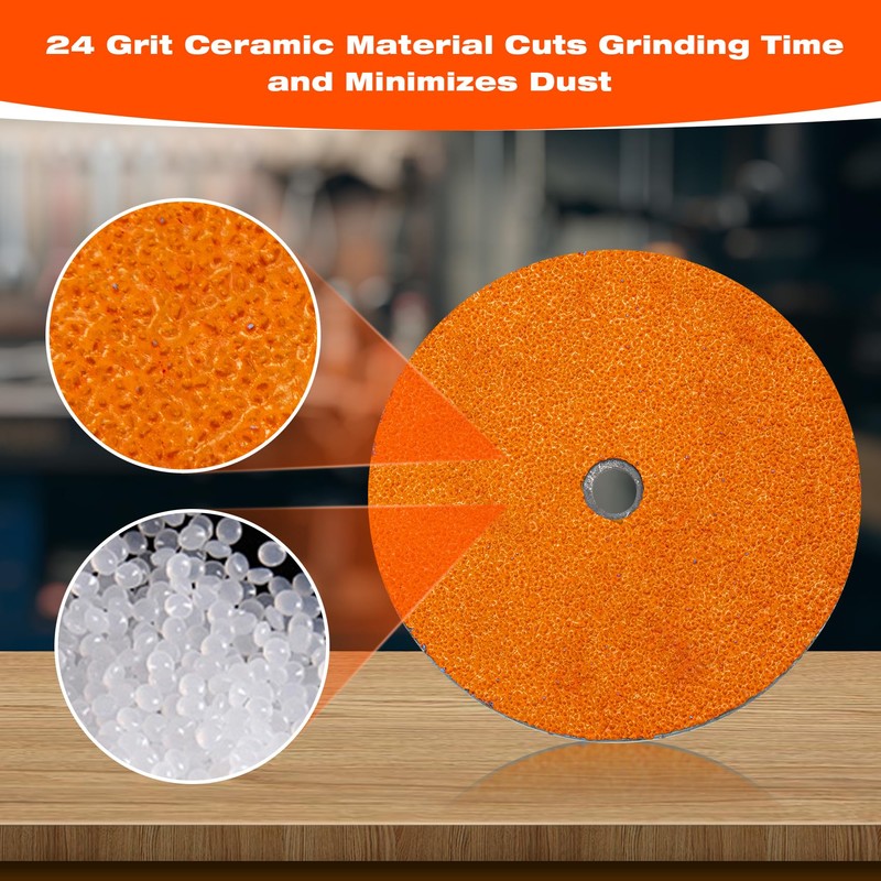 Ceelpeopar Upgraded 7" Disc Grinding Wheel for RBG 712 and