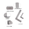 Complete Scoya, 6.3 inches (16 cm) and 3.1 inches (8