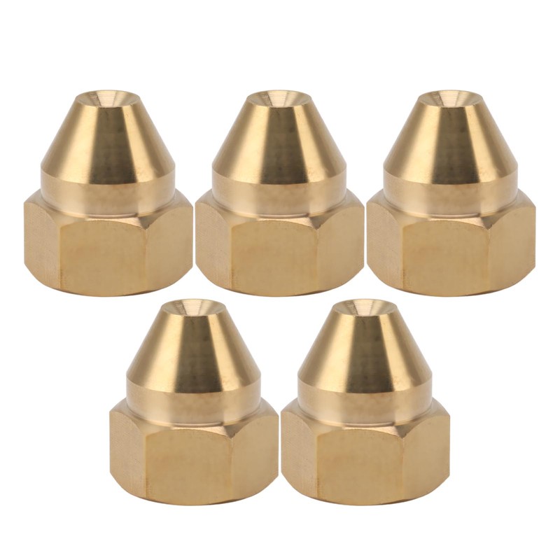 10PCS Misting Nozzle Brass Corrosion Pressure Resistant Fine Misting Water
