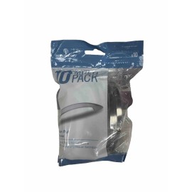 Brainerd Ethan 3-in Center to Center Satin Nickel Arch Handle Drawer Pulls 10-PK