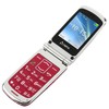 OLYMPIA Modell Style Plus Komfort-Mobiltelefon mit Großtasten und Farb-LC-Display rot