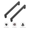 Ravinte 25 Pack 6-1/4 Inch Square Cabinet Handles - Matte