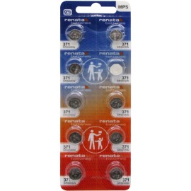 Renata 50 Renata 371 SR920SW Swiss Made 0% MERCURY Batteries