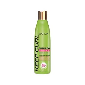 KATIVA Keep Curl Champú para Cabello Rizado 250 ml con Kiwi y Naranja