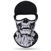 Balaclava Face Mask (White Beard Skull)