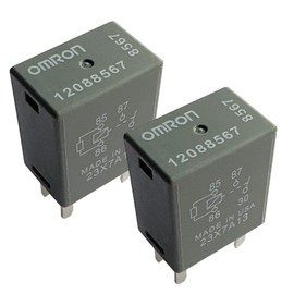 2Pcs 12088567 8567 Multipurpose Ac Compressor Clutch Relay 20A 12VDC 4Pins Automotive Relay