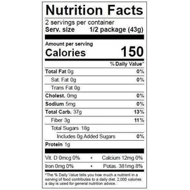 Melissa's Organic Dried Mango Slices, 3 packages (3 oz)