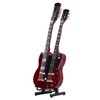 Wooden Miniature Guitar Elegant Mini Electric Guitar Musical Instrument Model