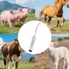 500ML Large Veterinary Metal Feeding Needle Tube with Nozzle, Adjustable