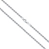 Dacc & Aya Sterling Silver Rope Chain - 3mm &