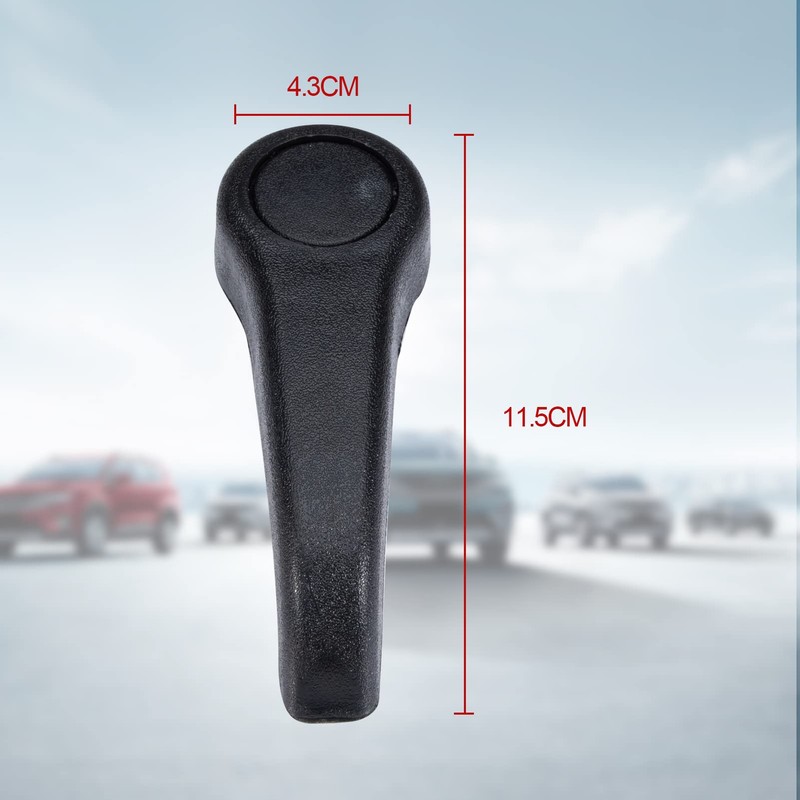 GNXfixt Black Front Seat Grips for Clio 2 Twingo 1