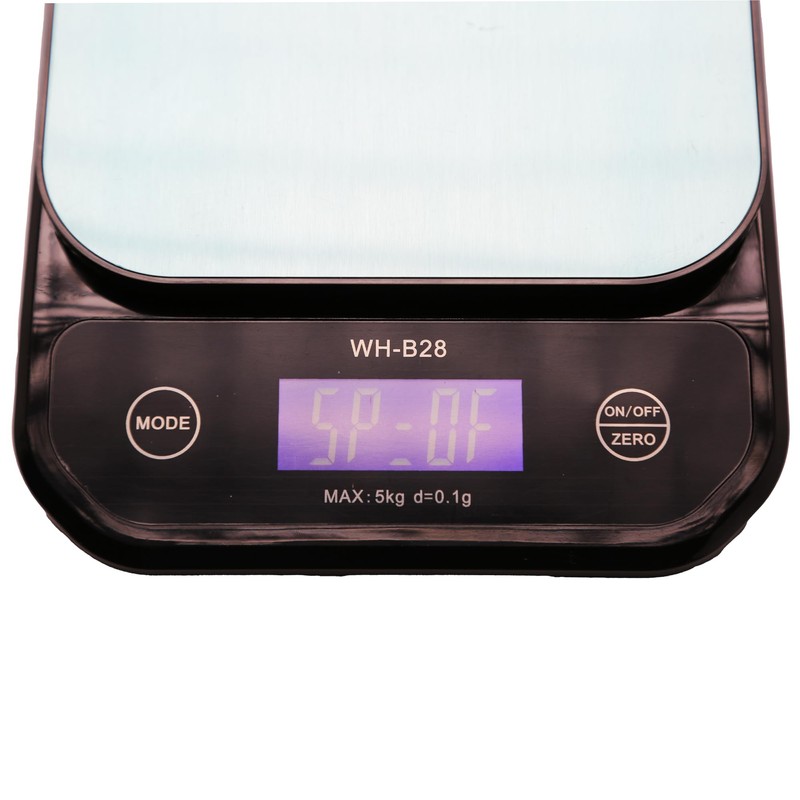 TMAX Waterproof Kitchen Scale, 0.1g/0.003oz High Precision, 5kg/11lb, USB Rechargeable.