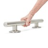 Seachrome 48 inch Bathroom Wave Grab Bar Satin Finish