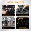 AISHAN 2PCS Fuel Injectors 4 Holes Compatible with Polaris General