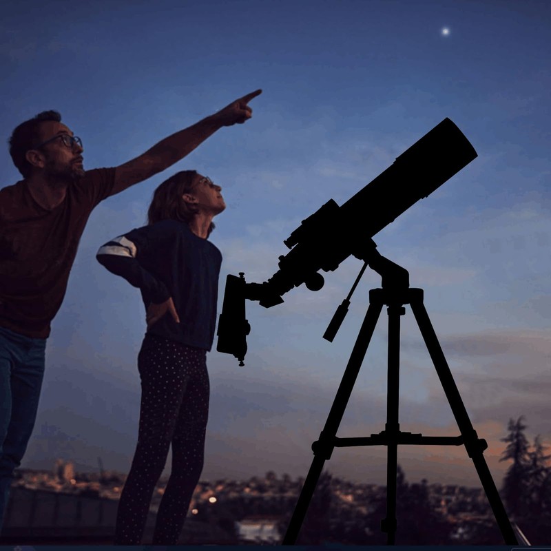Telescopes for Adults Astronomy, 80mm Aperture 600mm Refractor Telescope for