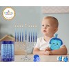 The Dreidel Company Hanukkah Candles Multi Blue Hued Frosted Deluxe