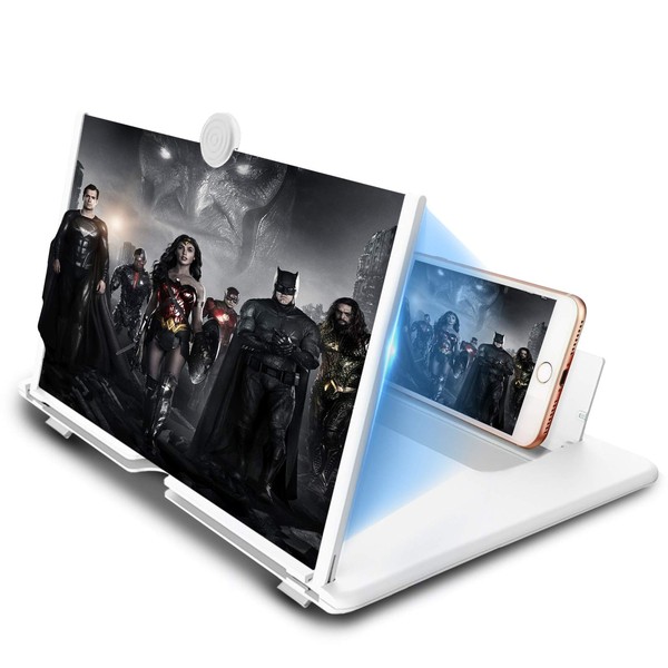 CameCosy 16 inch Screen Magnifier for Cell Phone 3D Magnifier